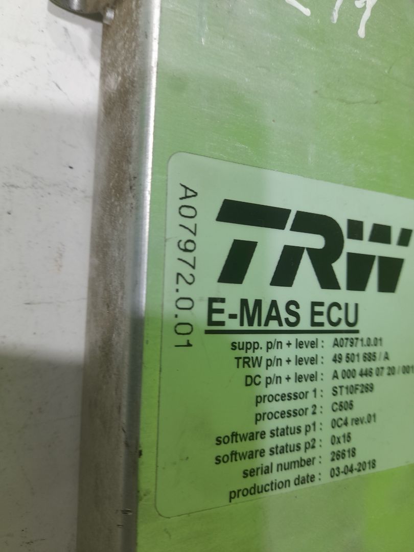 Unidad de control   no identificado