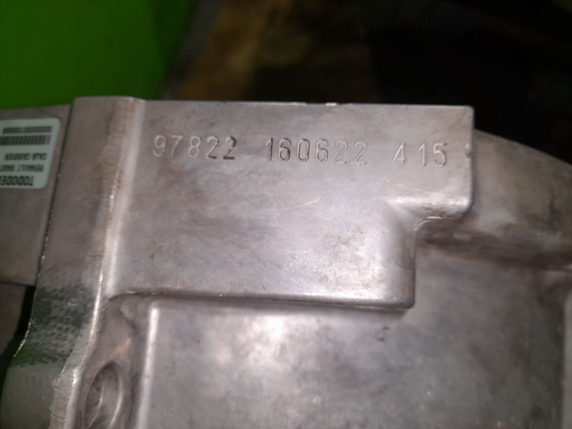 Caja cambios   no identificado