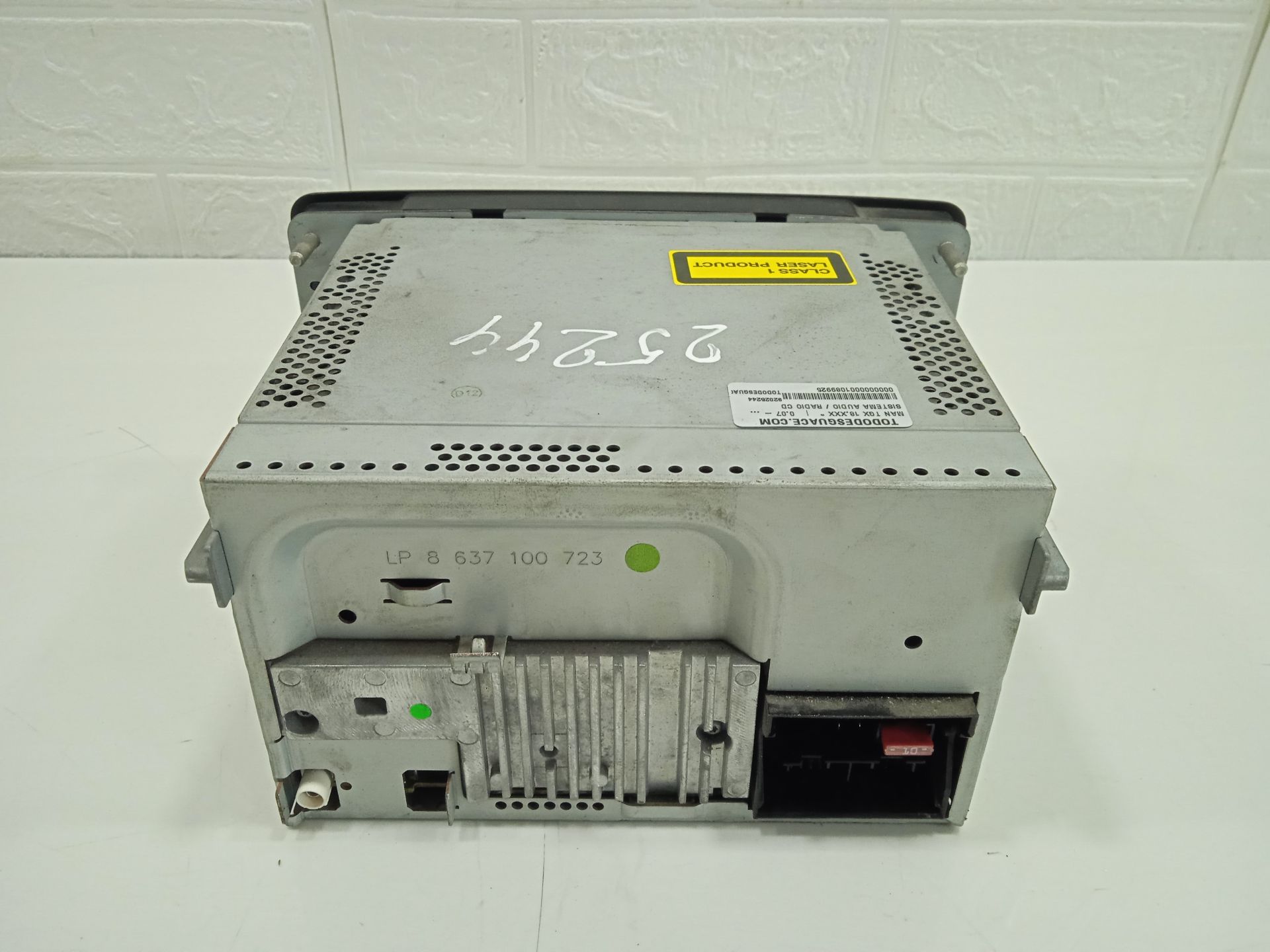 Sistema audio / radio cd man tgx 18.xxx (2007) 