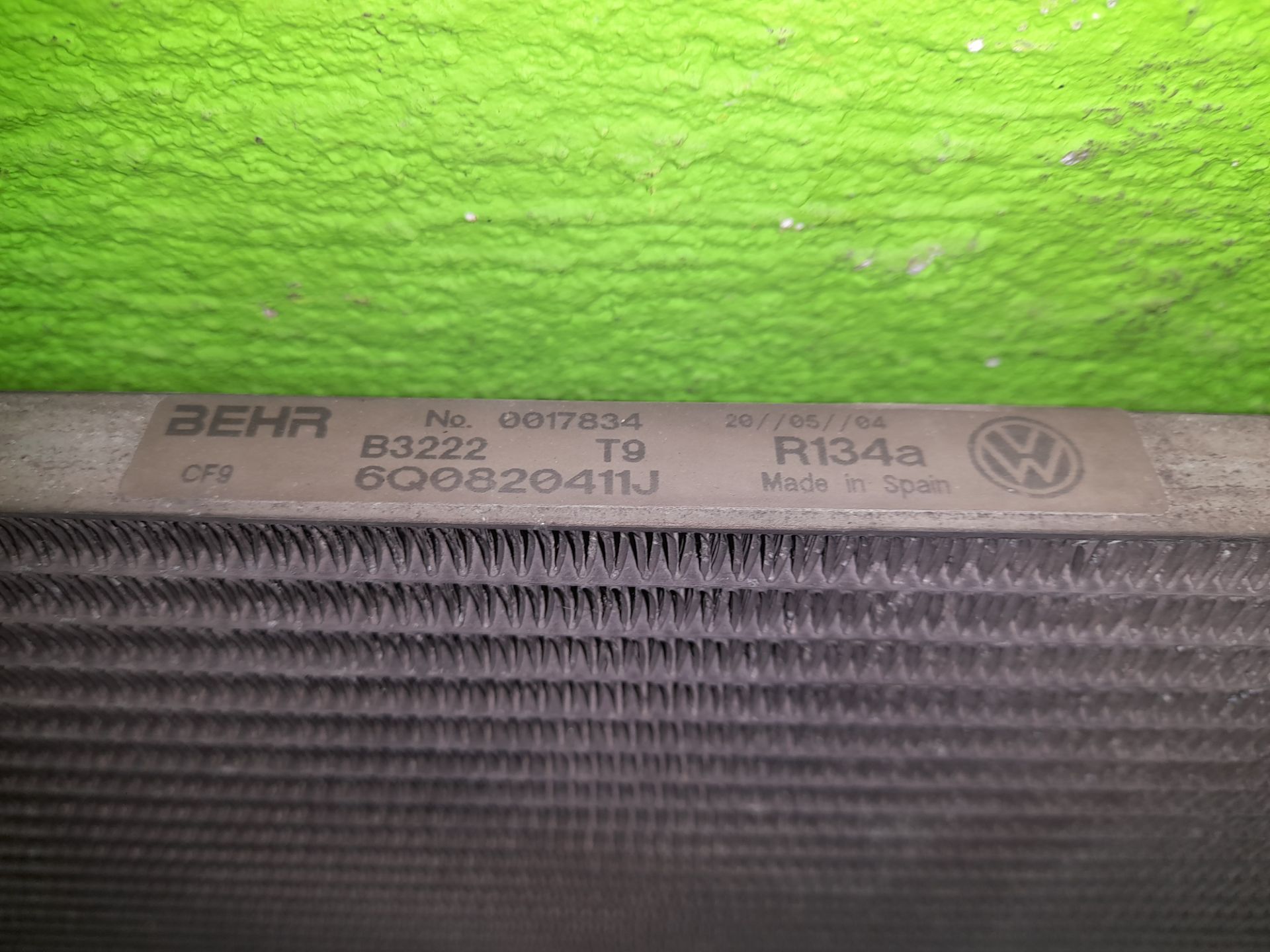 Condensador / radiador  aire acondicionado seat ibiza (6l1) cool