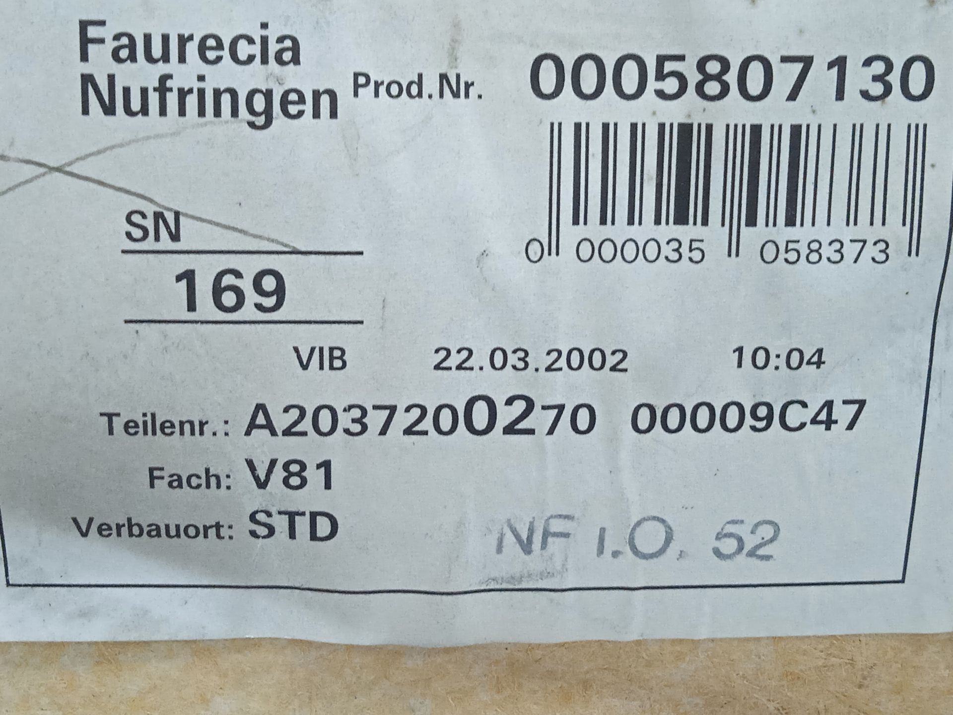 No identificado mercedes-benz clase c (bm 203) familiar c 180 t (203.235)
