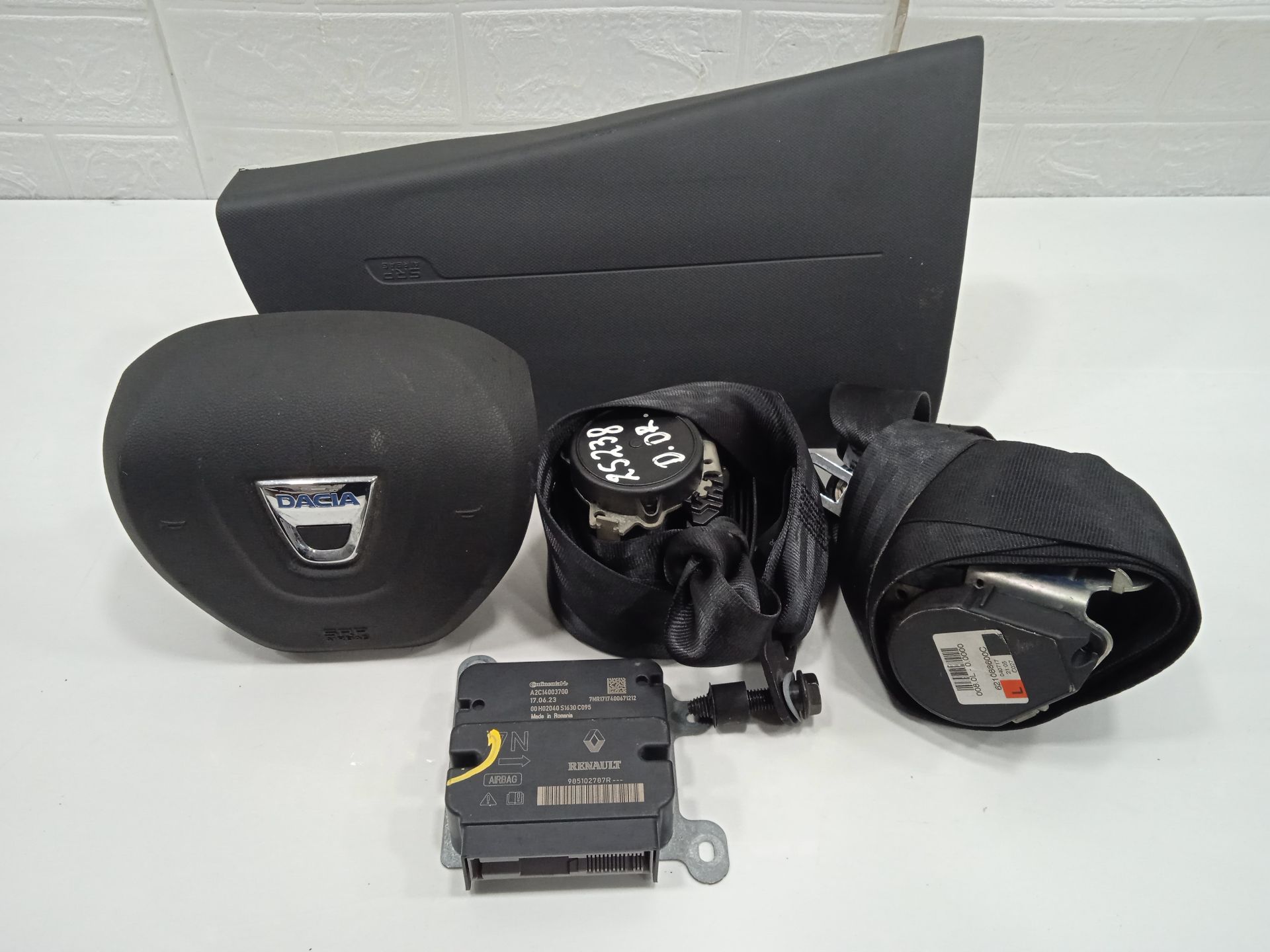 Kit airbag dacia sandero ii stepway comfort