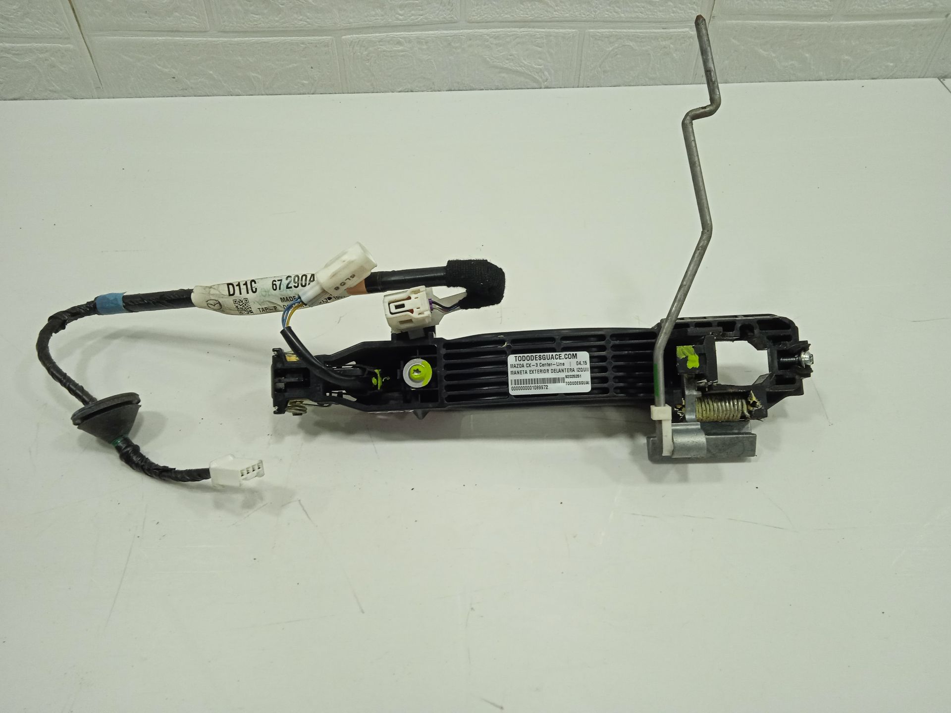 Maneta exterior delantera izquierda mazda cx-3 (dk) centerline