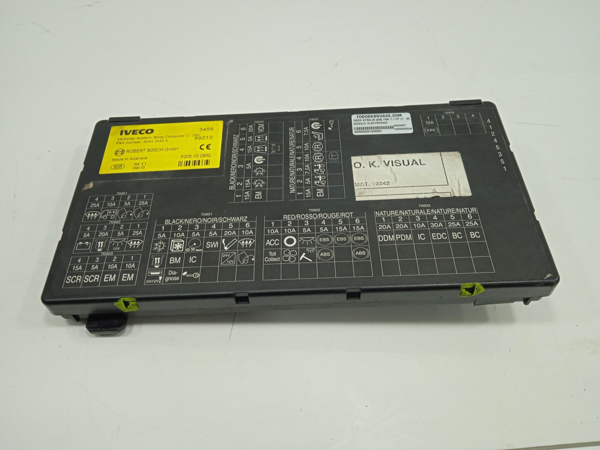 Modulo electronico iveco stralis (as)(2002) fsa t  fp lt  4x2 gran espaci