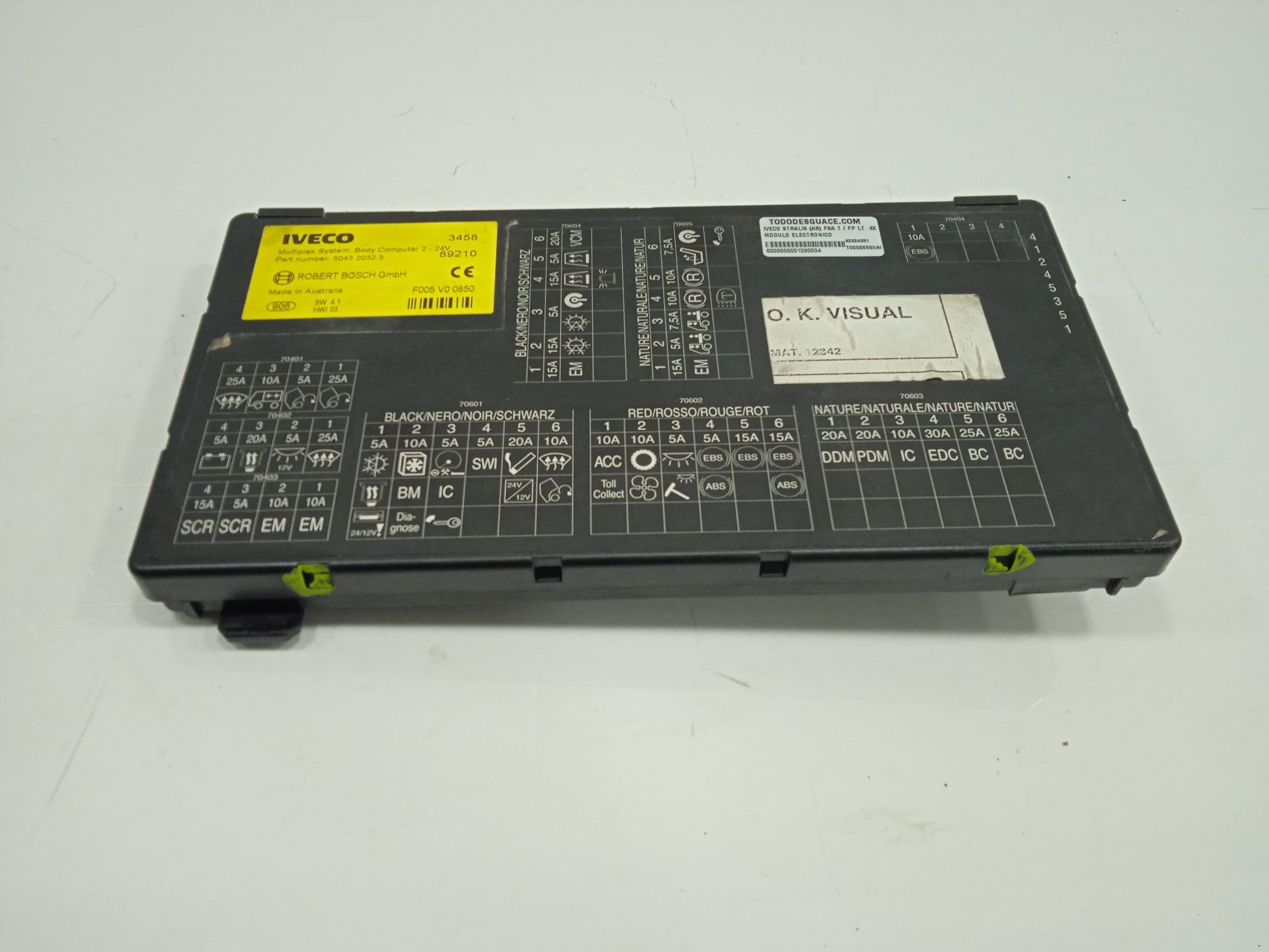 Modulo electronico iveco stralis (as)(2002) fsa t  fp lt  4x2 gran espaci