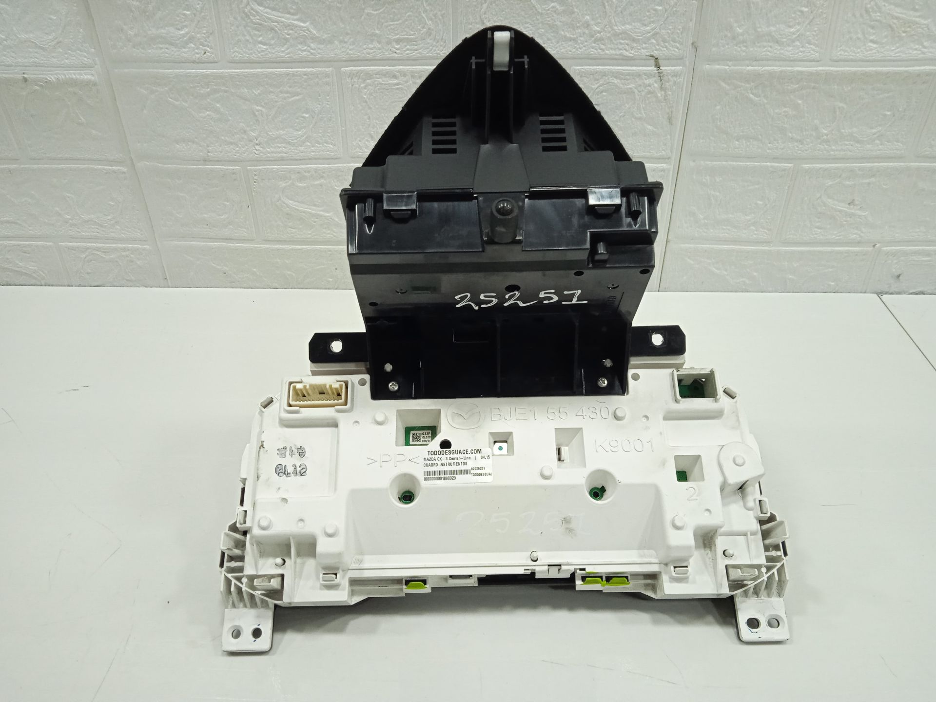 Cuadro instrumentos mazda cx-3 (dk) centerline