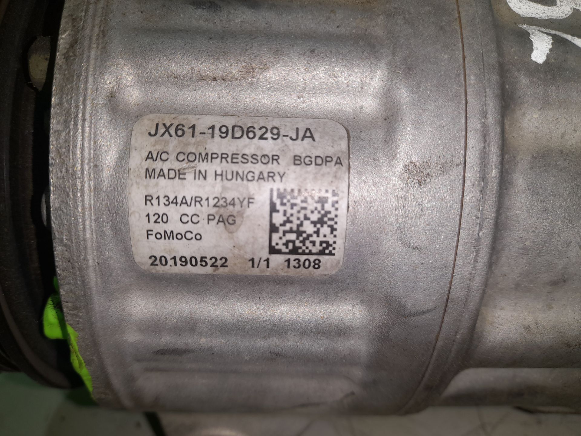 Compresor aire acondicionado   no identificado