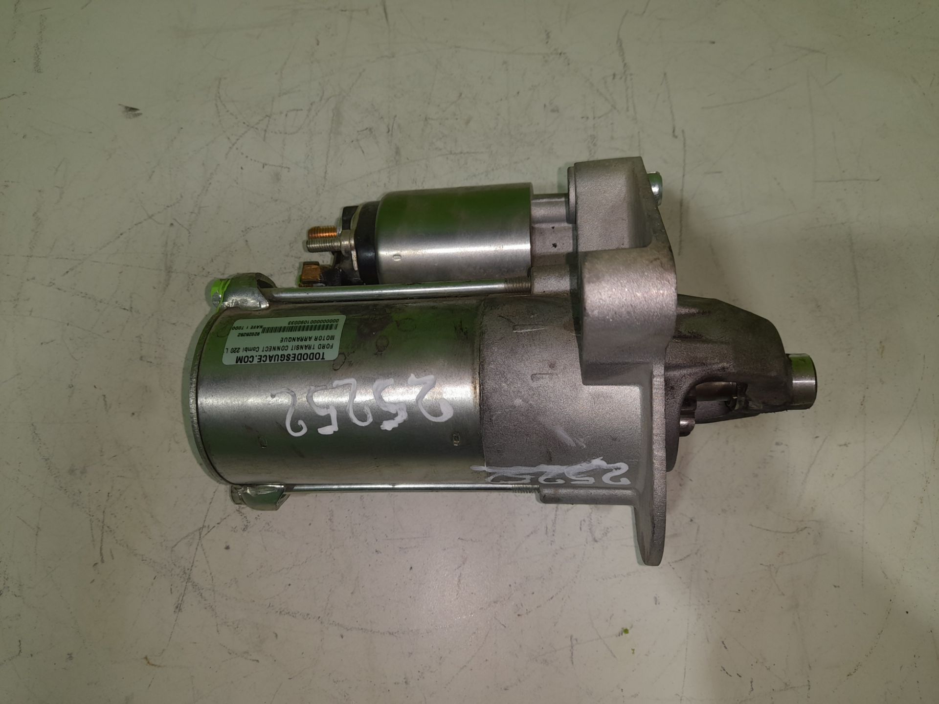 Motor arranque   no identificado