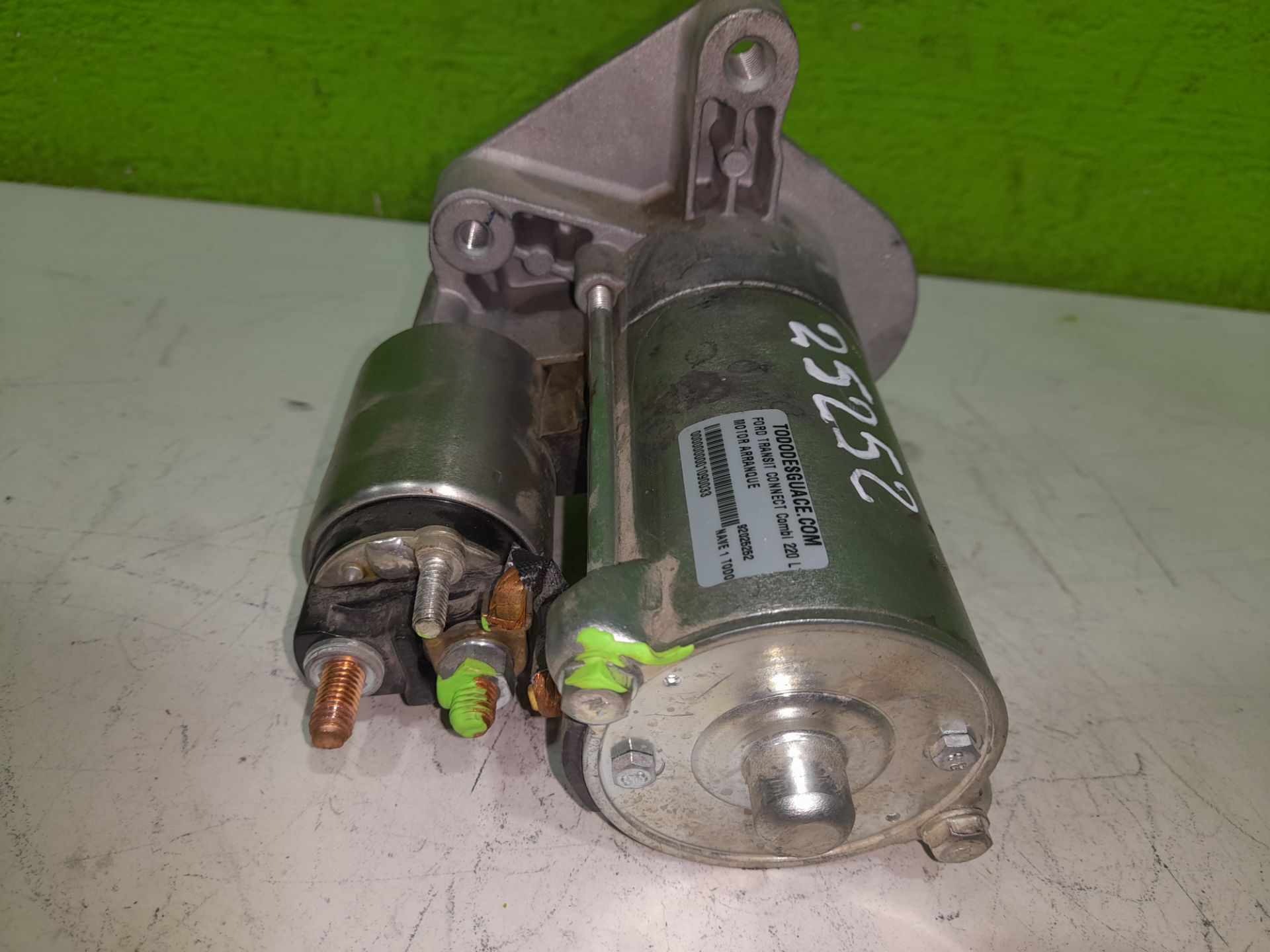 Motor arranque   no identificado