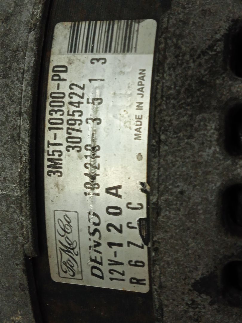 Alternador ford focus c-max (cap)(2003) ambiente (d)