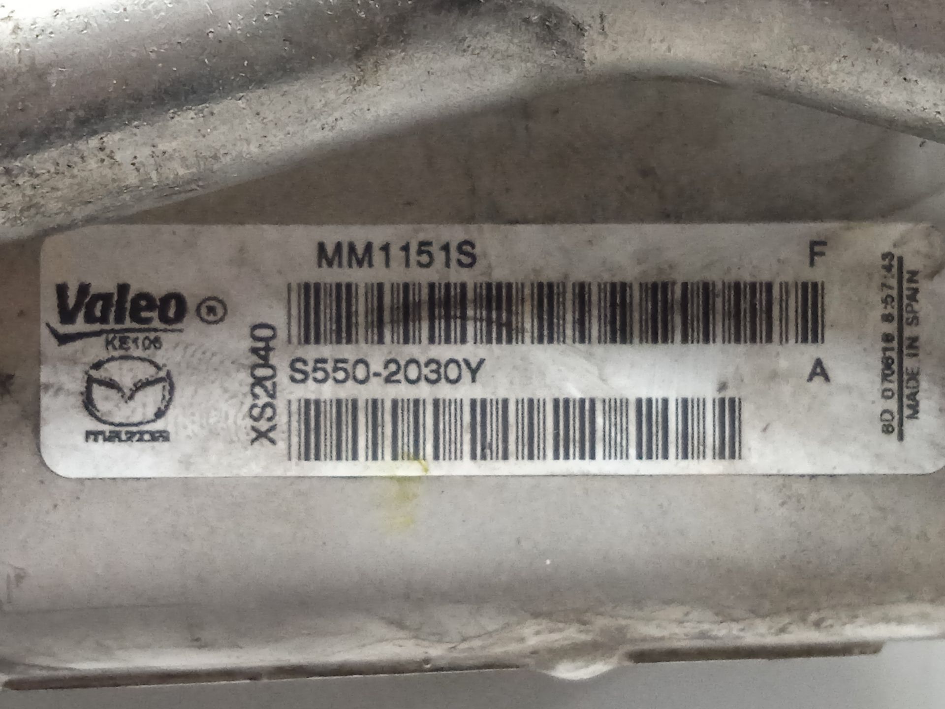 Enfriador egr mazda cx-3 (dk) centerline