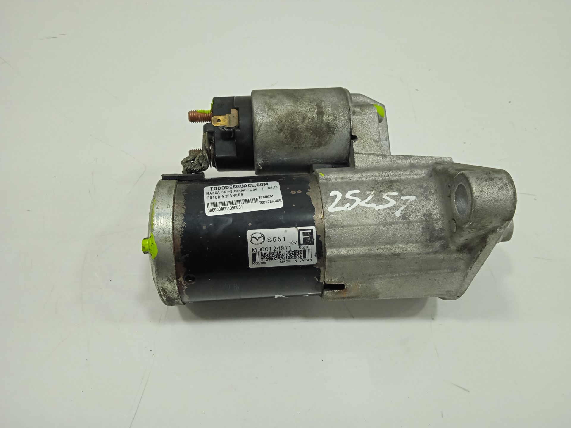 Motor arranque mazda cx-3 (dk) centerline