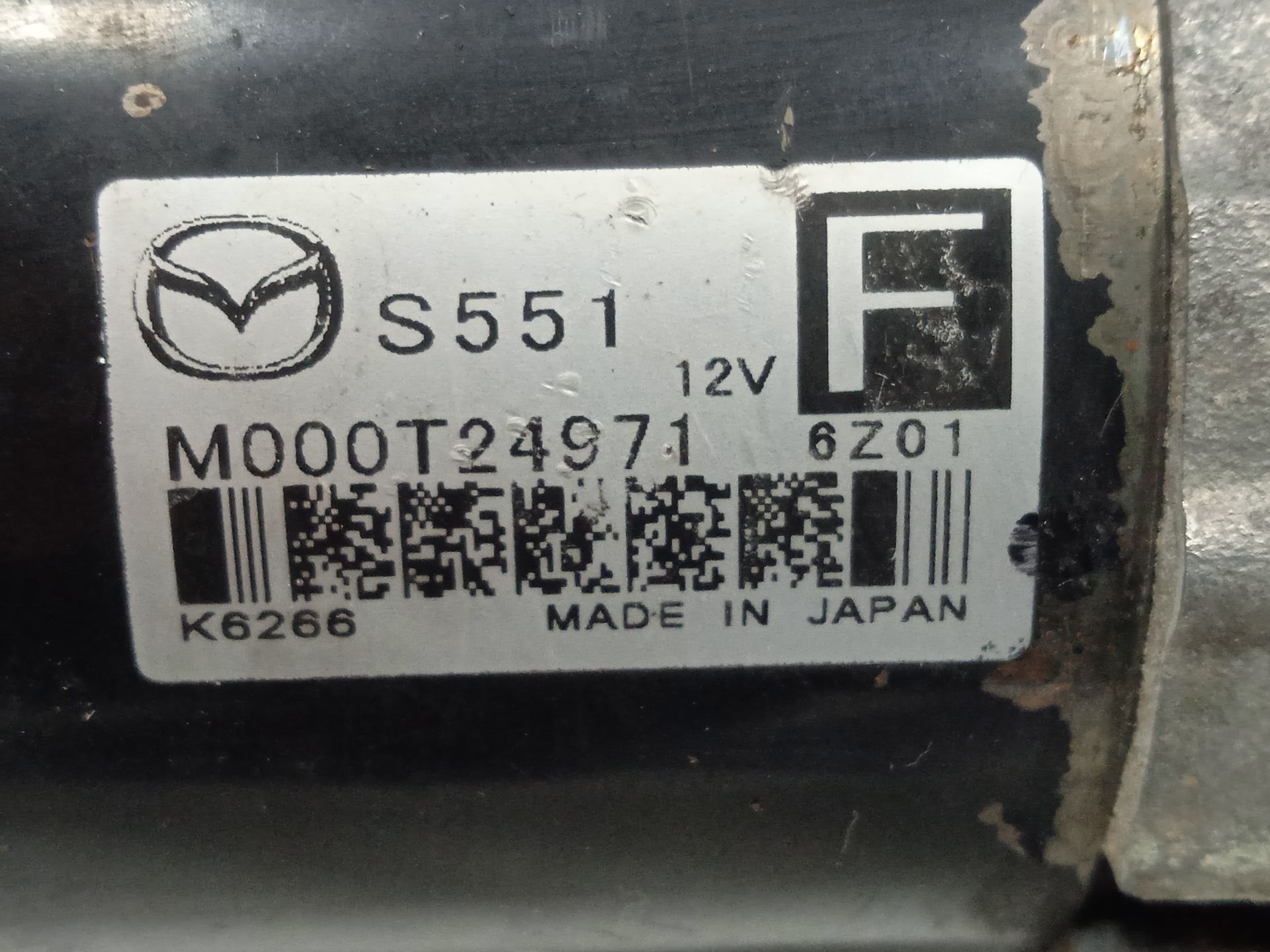 Motor arranque mazda cx-3 (dk) centerline