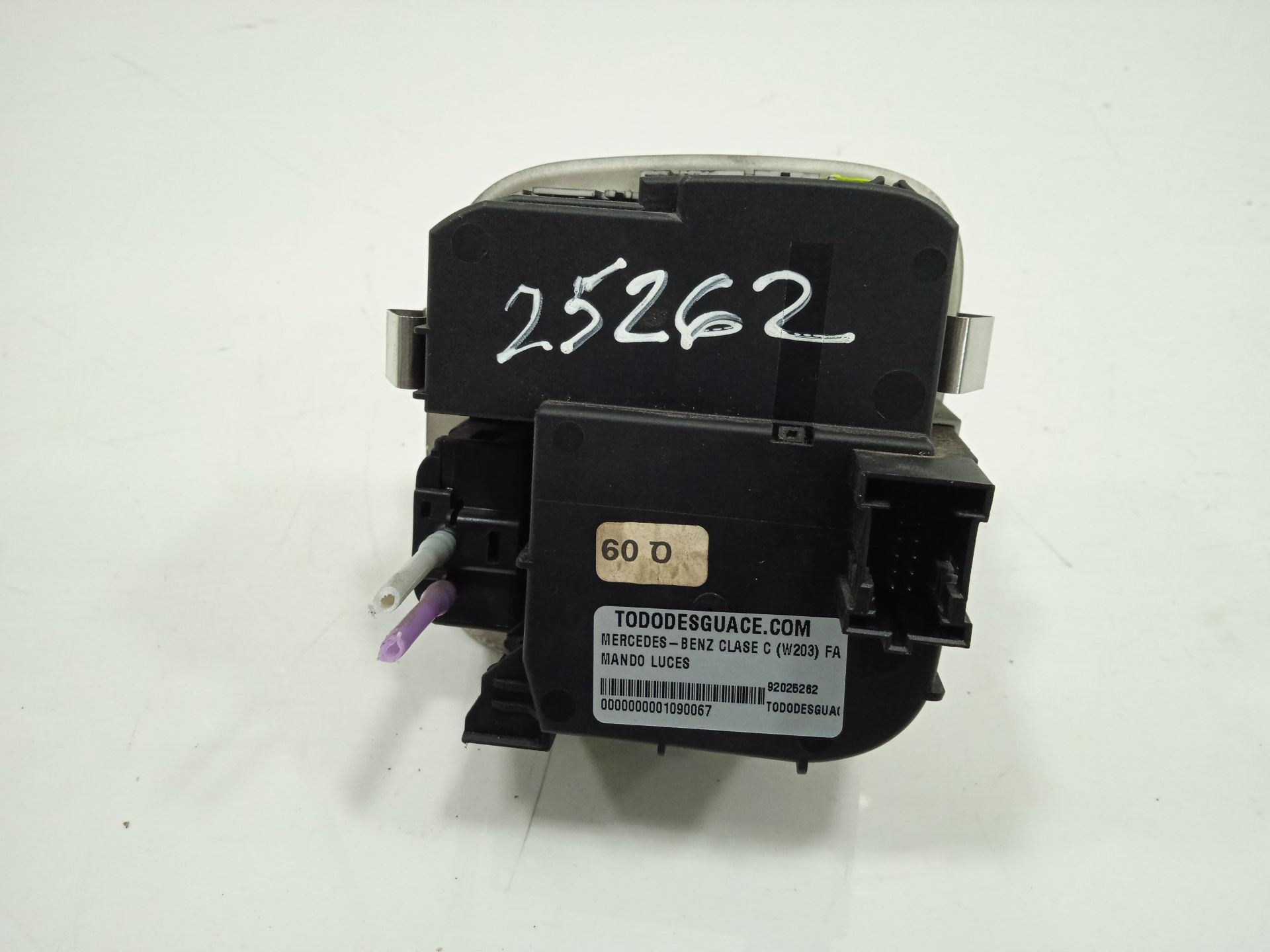 Mando luces mercedes-benz clase c (bm 203) familiar c 180 t (203.235)