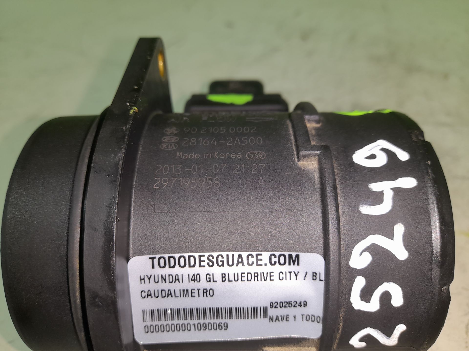 Caudalimetro hyundai i40 (vf) gl bluedrive city  bluedrive 