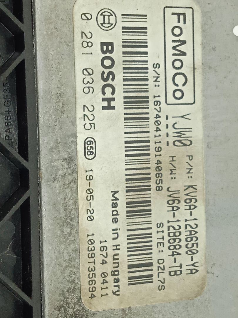 Centralita motor uce   no identificado