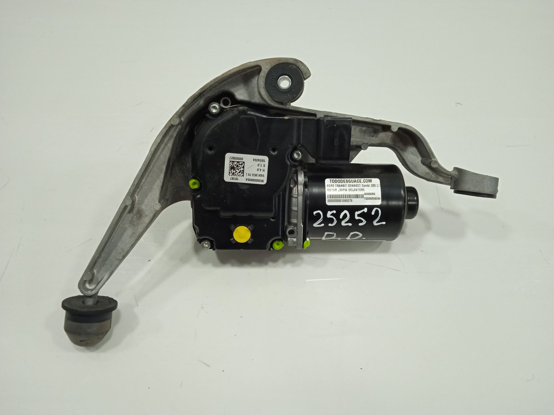 Motor limpia delantero   no identificado