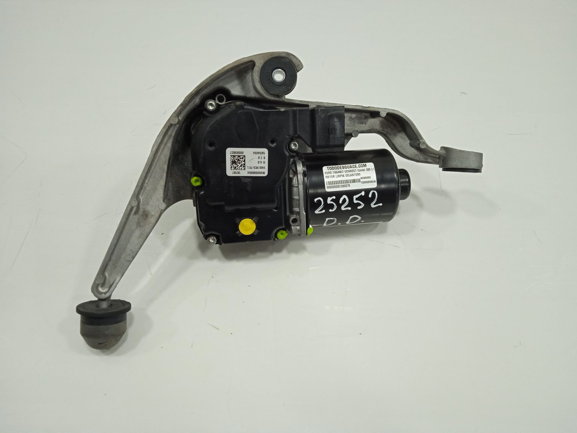 Motor limpia delantero   no identificado