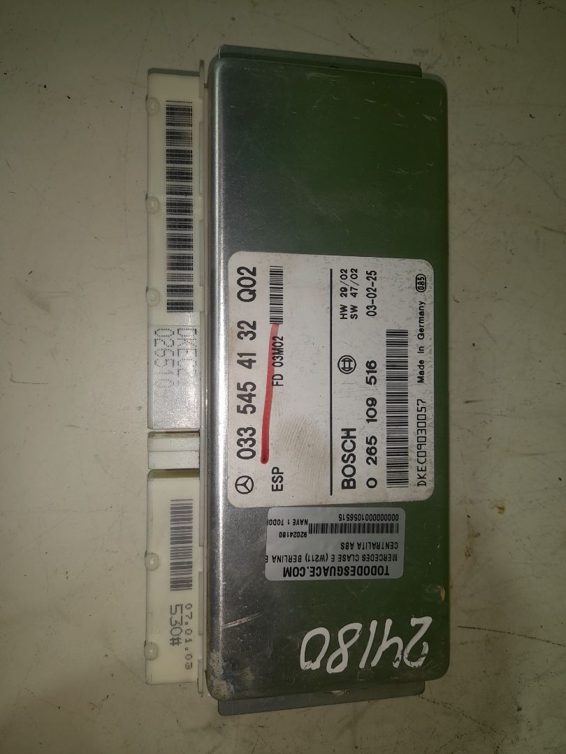 Centralita abs mercedes-benz clase e (bm 211) berlina e 270 cdi (211.016)