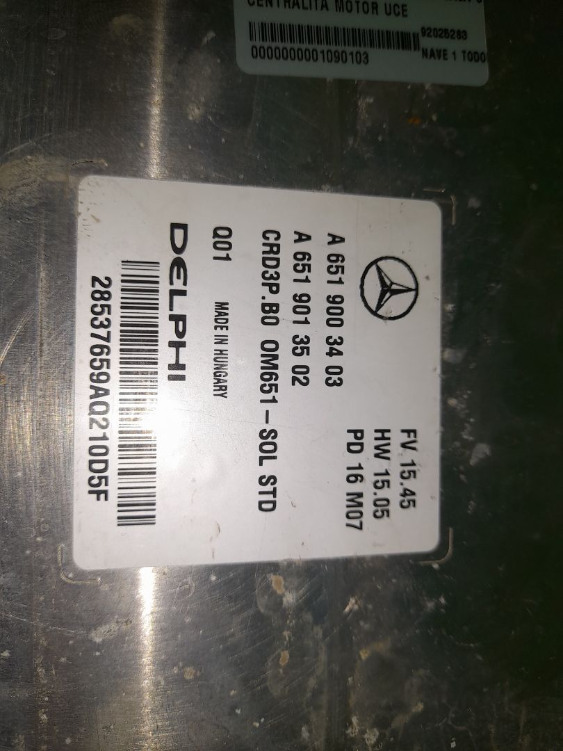Centralita motor uce 210211213214216 cdi (906.6