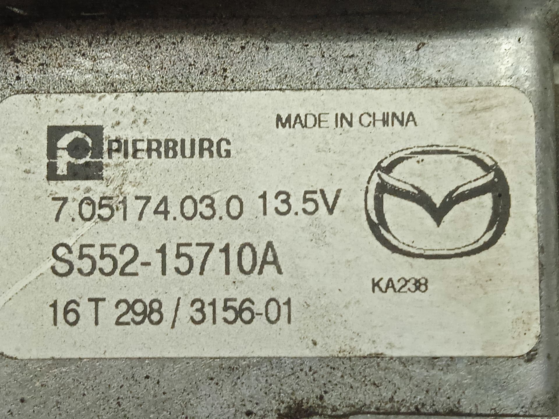 Bomba agua mazda cx-3 (dk) centerline