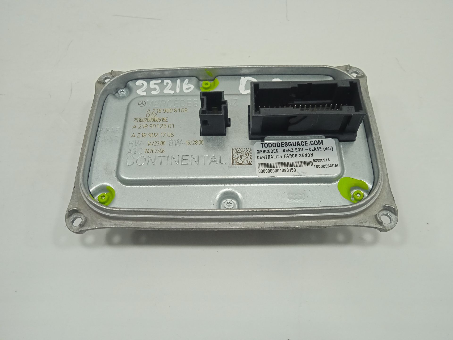 Centralita faros xenon mercedes-benz eqv -clase (447) 
