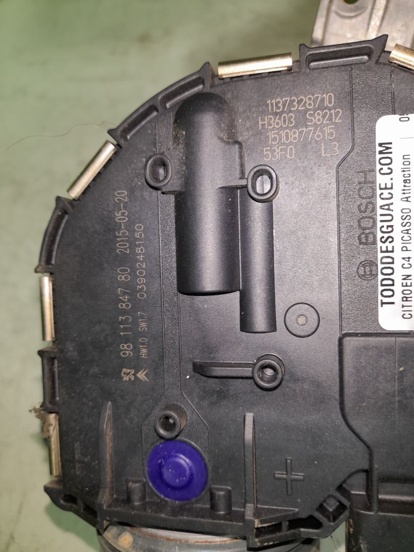 Motor limpia delantero   no identificado
