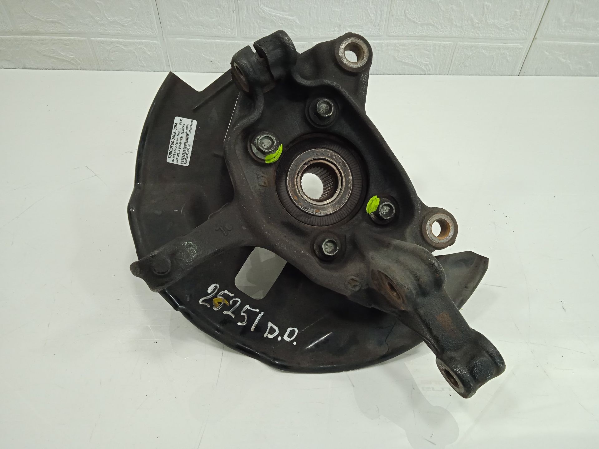 Mangueta delantera derecha mazda cx-3 (dk) centerline