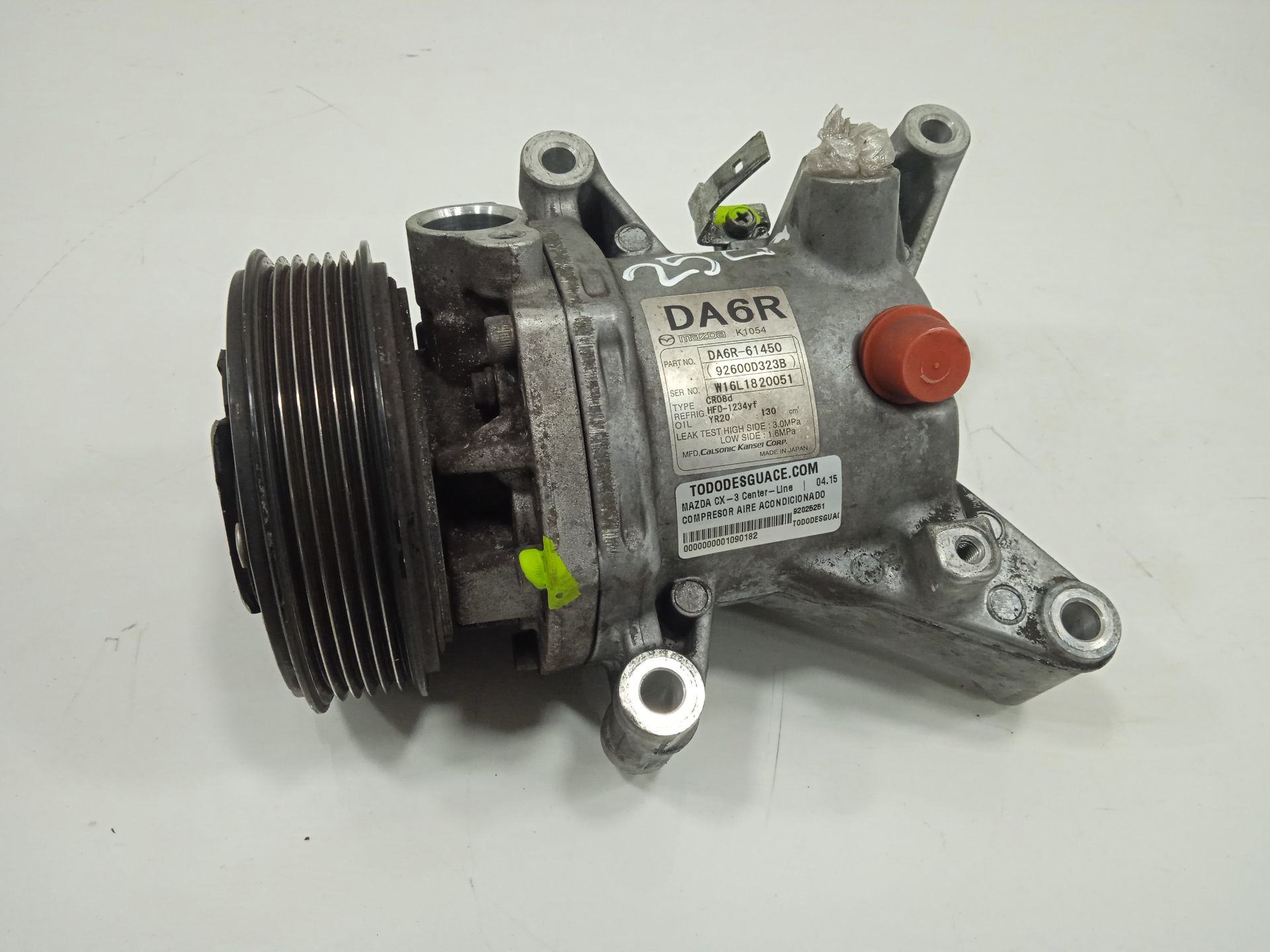 Compresor aire acondicionado mazda cx-3 (dk) centerline