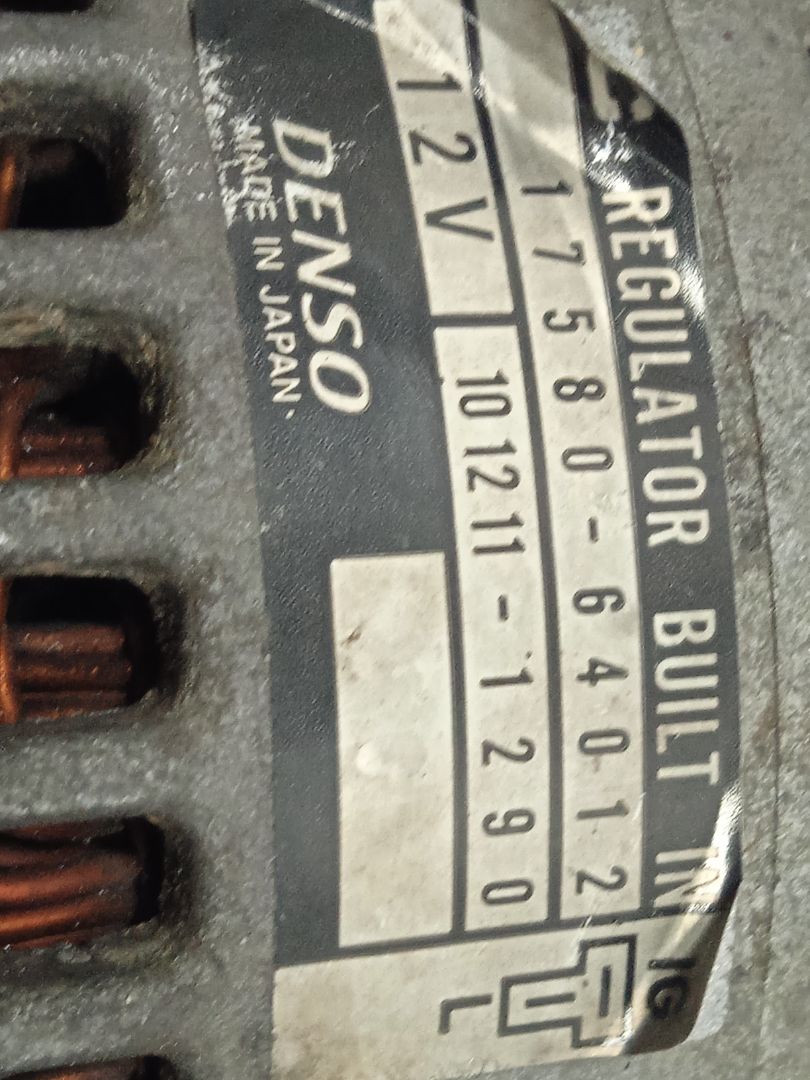 Alternador   no identificado