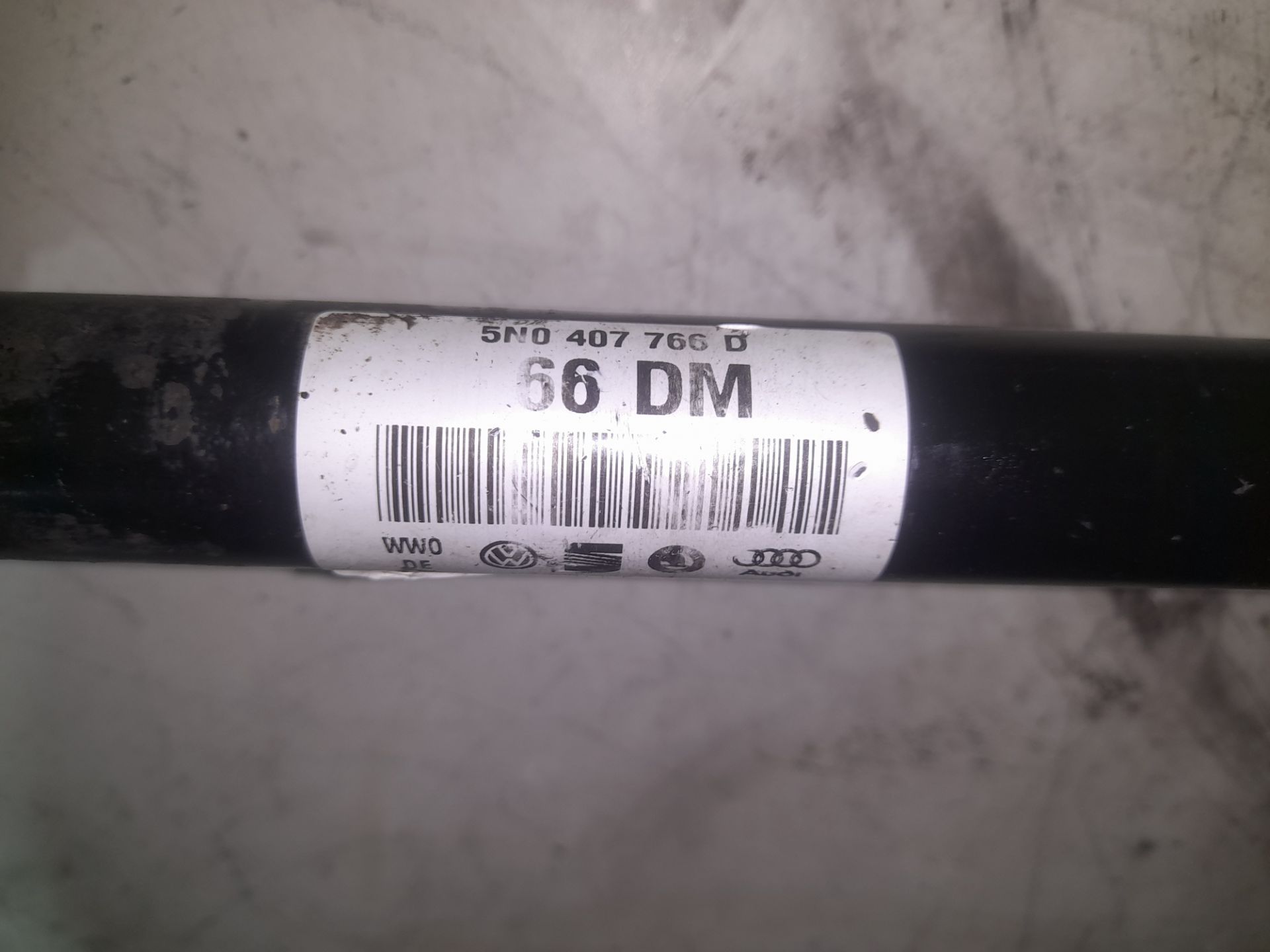 Transmision delantera derecha volkswagen tiguan (5n2) country 4motion bluemotion