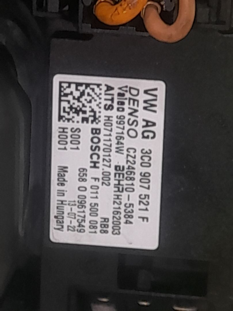 Motor calefaccion volkswagen tiguan (5n2) country 4motion bluemotion