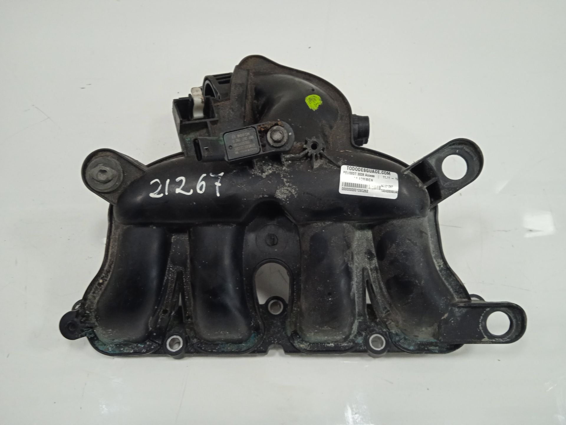 Colector admision peugeot 3008 access