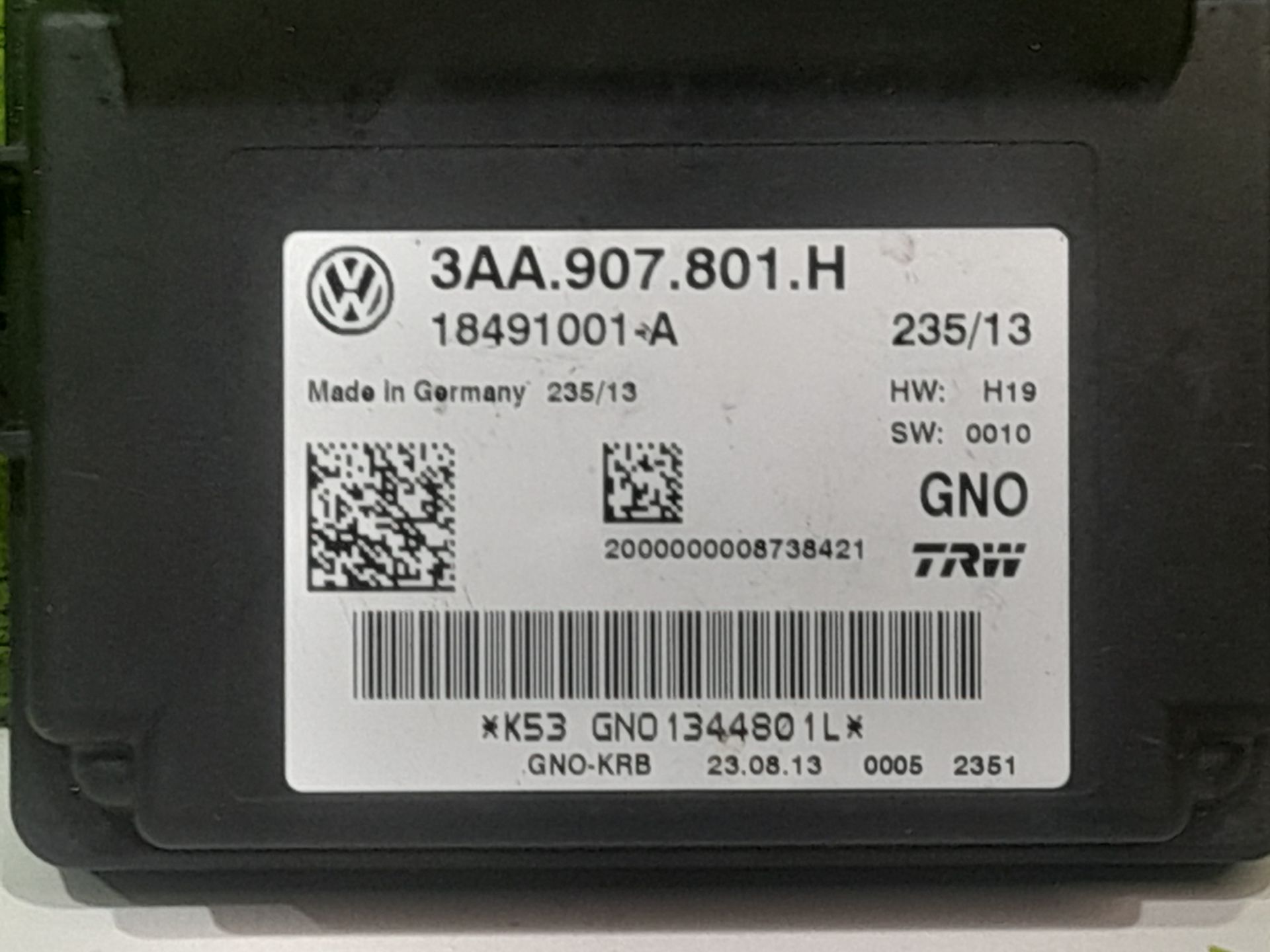 Centralita freno de mano volkswagen tiguan (5n2) country 4motion bluemotion