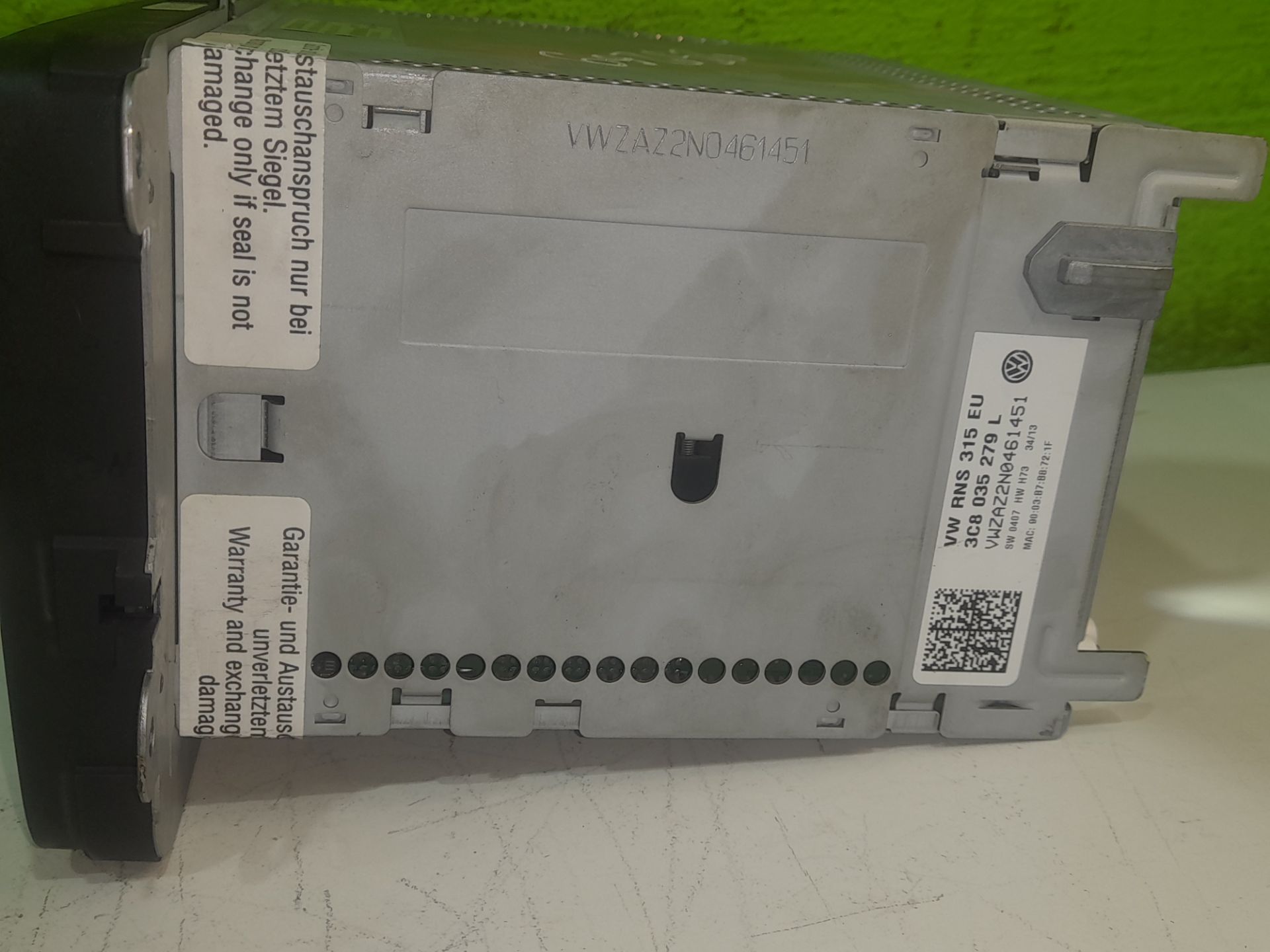 Sistema audio / radio cd volkswagen tiguan (5n2) country 4motion bluemotion