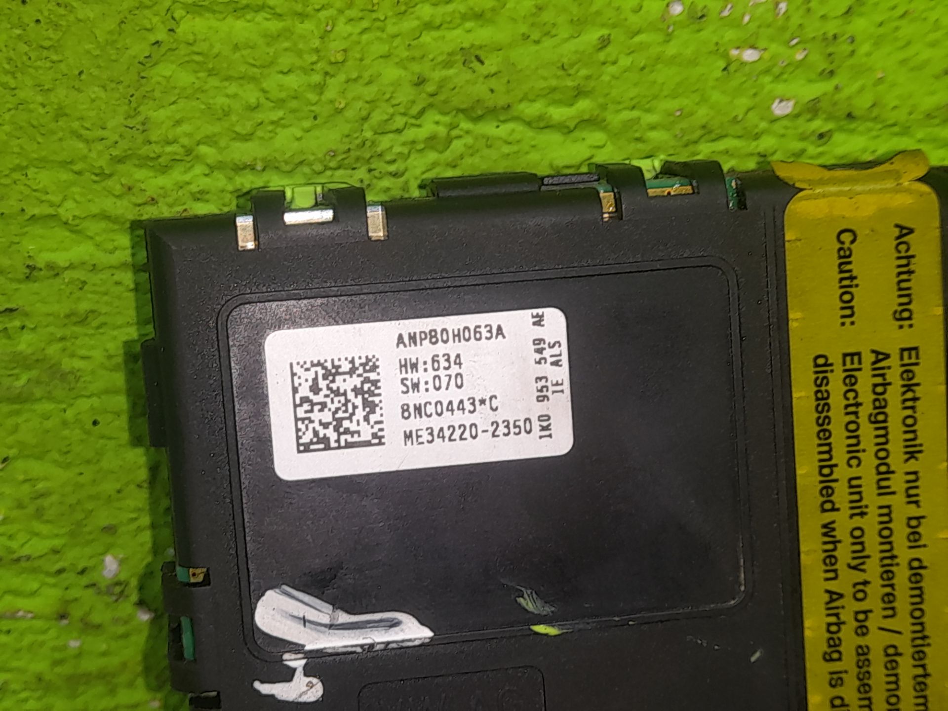 Modulo electronico   no identificado