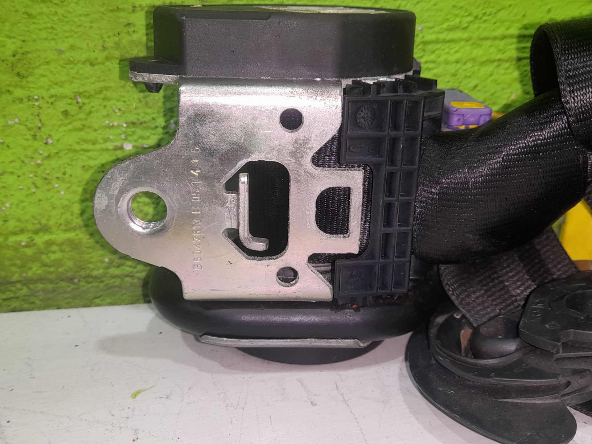 Cinturon seguridad delantero derecho   no identificado