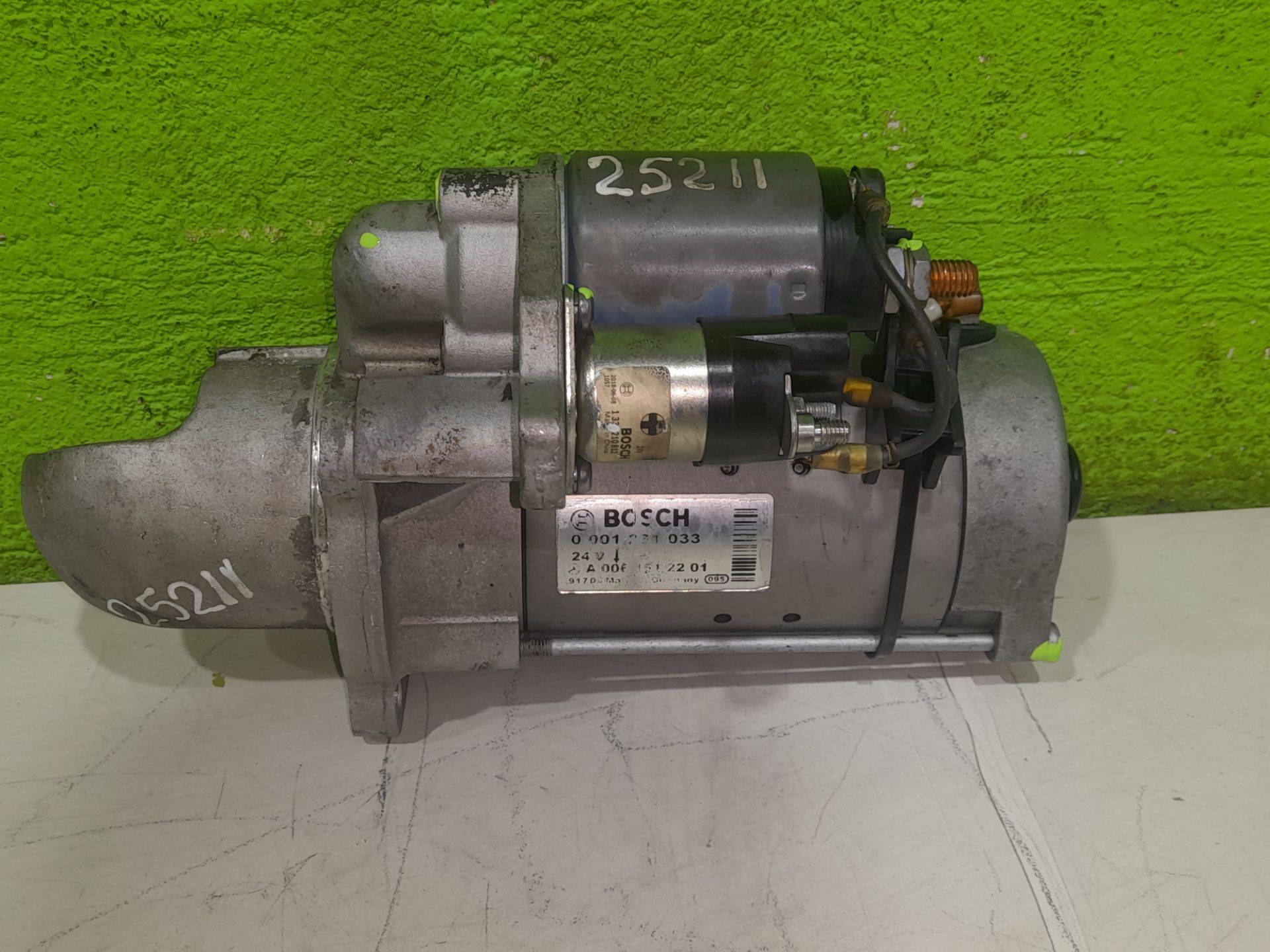 Motor arranque mercedes-benz axor 2 cr 2-ejes 18 t bm 944 95024 (2004) 1829   4x2      om 906 la   nr