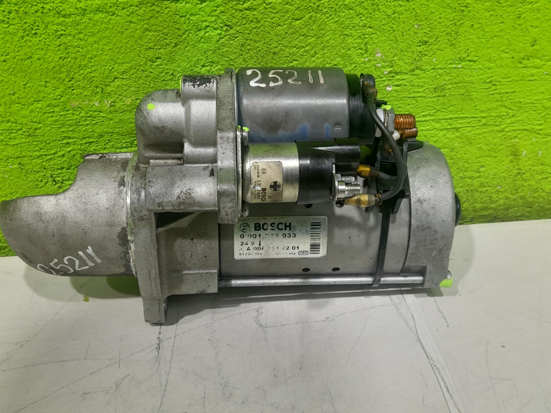Motor arranque mercedes-benz axor 2 cr 2-ejes 18 t bm 944 95024 (2004) 1829   4x2      om 906 la   nr