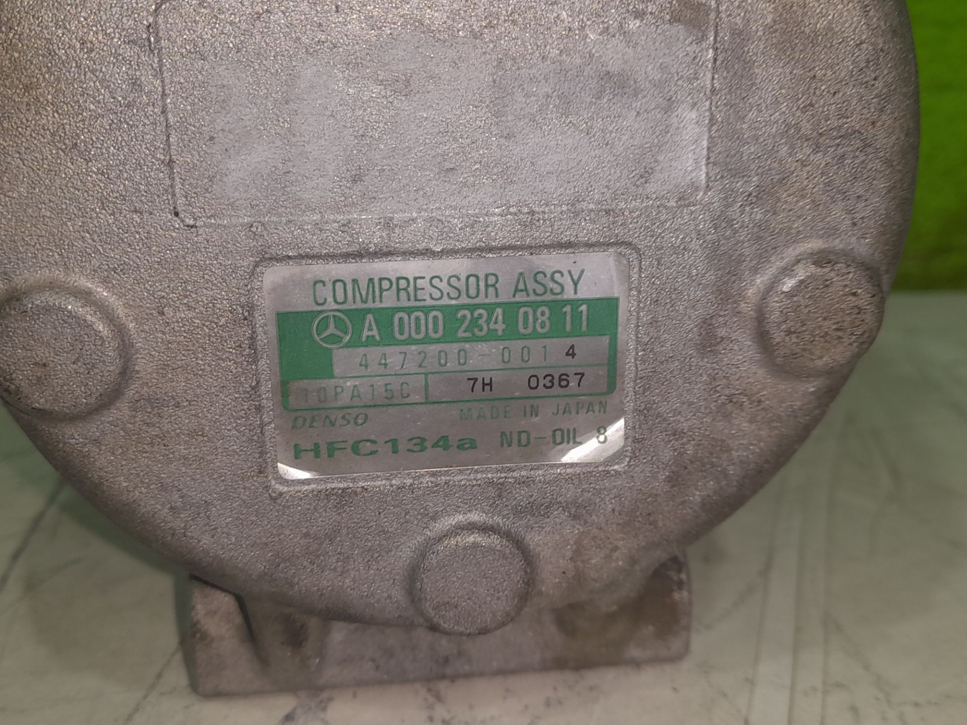 Compresor aire acondicionado mercedes-benz axor 2 cr 2-ejes 18 t bm 944 95024 (2004) 1829   4x2      om 906 la   nr