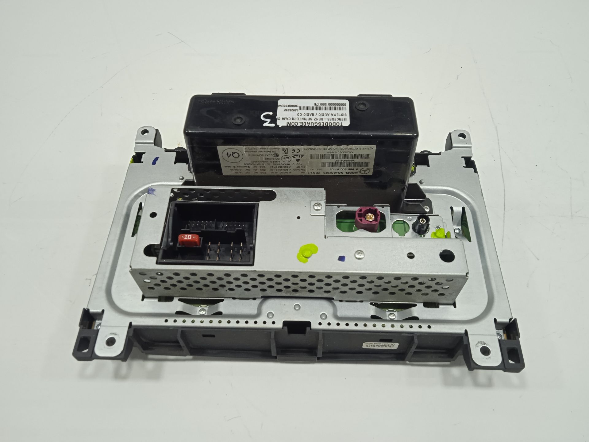 Sistema audio / radio cd 210211213214216 cdi (906.6