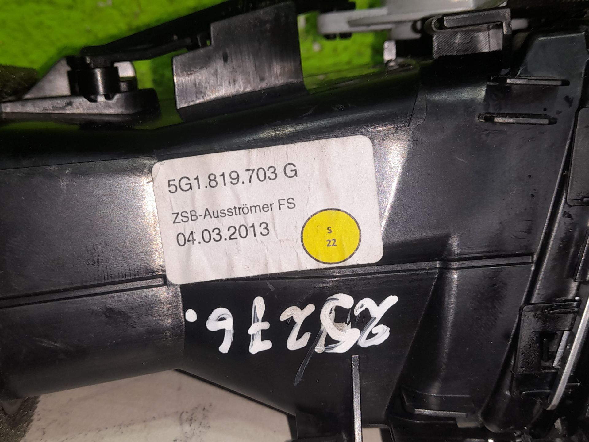 Aireador izquierdo volkswagen golf vii (5g1be1) gti bluemotion