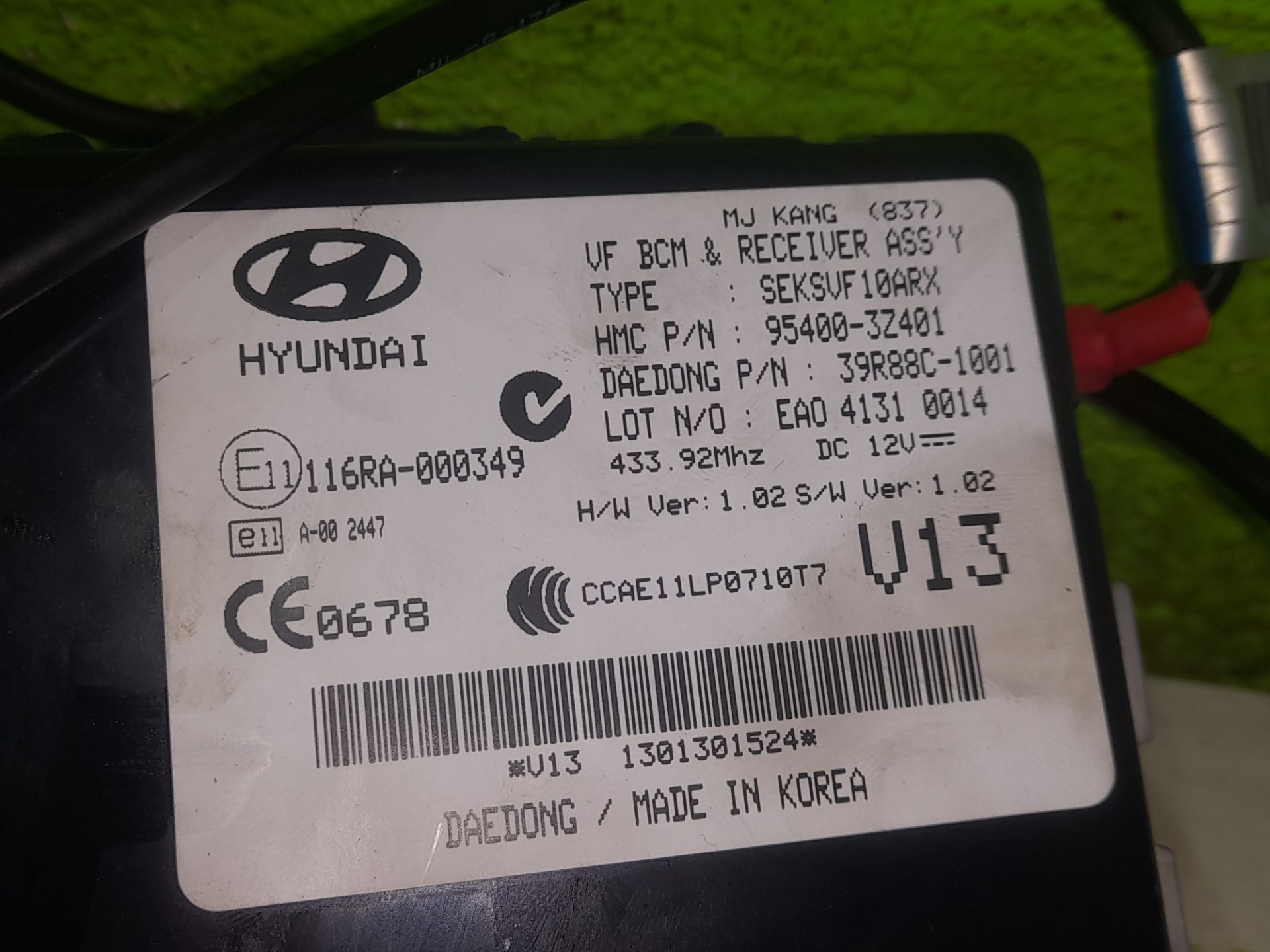 Modulo confort hyundai i40 (vf) gl bluedrive city  bluedrive 