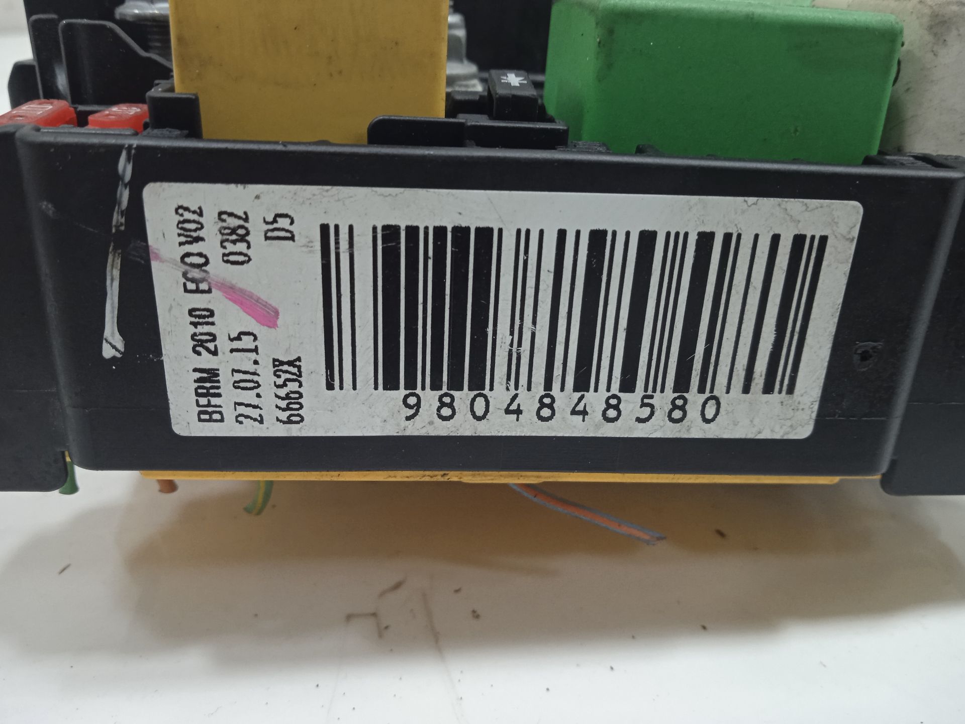 Caja reles / fusibles citroen c4 picassospacetourer business class