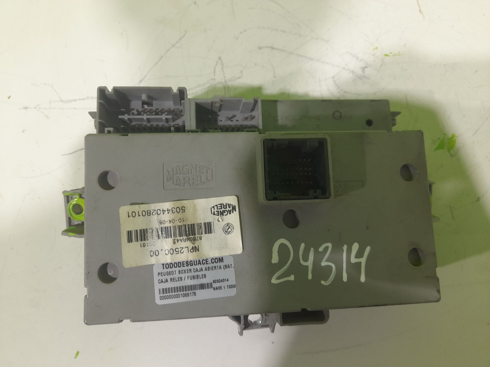 Caja reles / fusibles hdi (333)