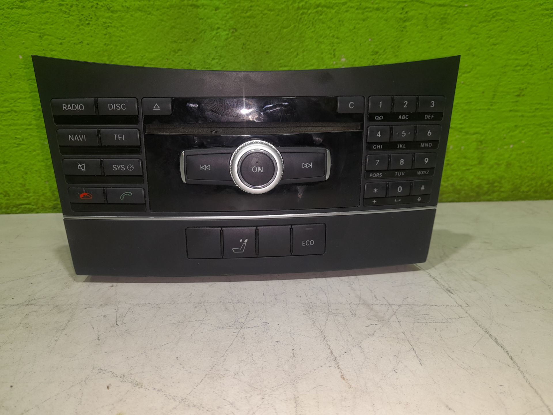 Sistema audio / radio cd mercedes-benz clase e (bm 212) familiar 220 cdi blueefficiency (212.20