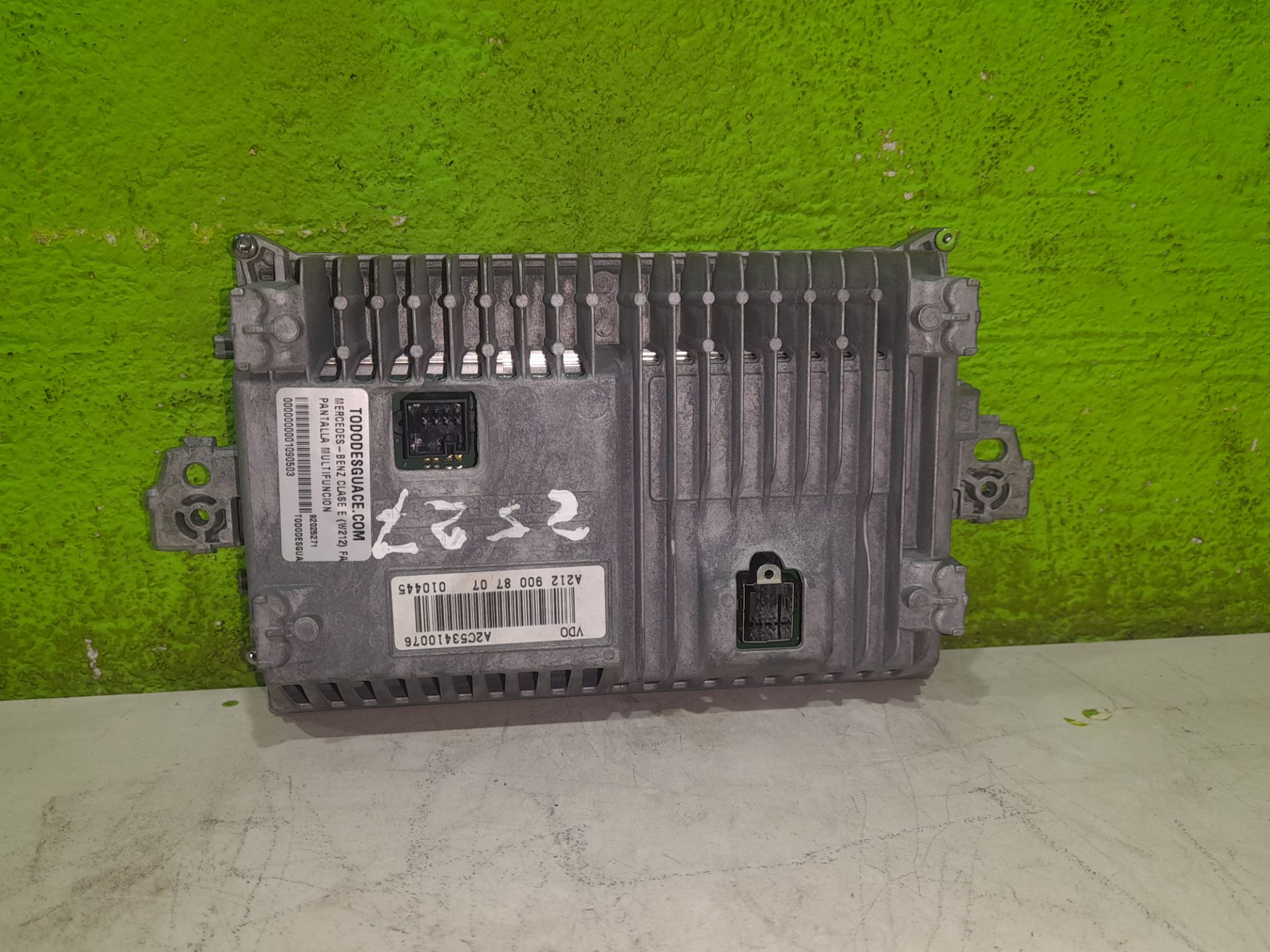 Pantalla multifuncion mercedes-benz clase e (bm 212) familiar 220 cdi blueefficiency (212.20