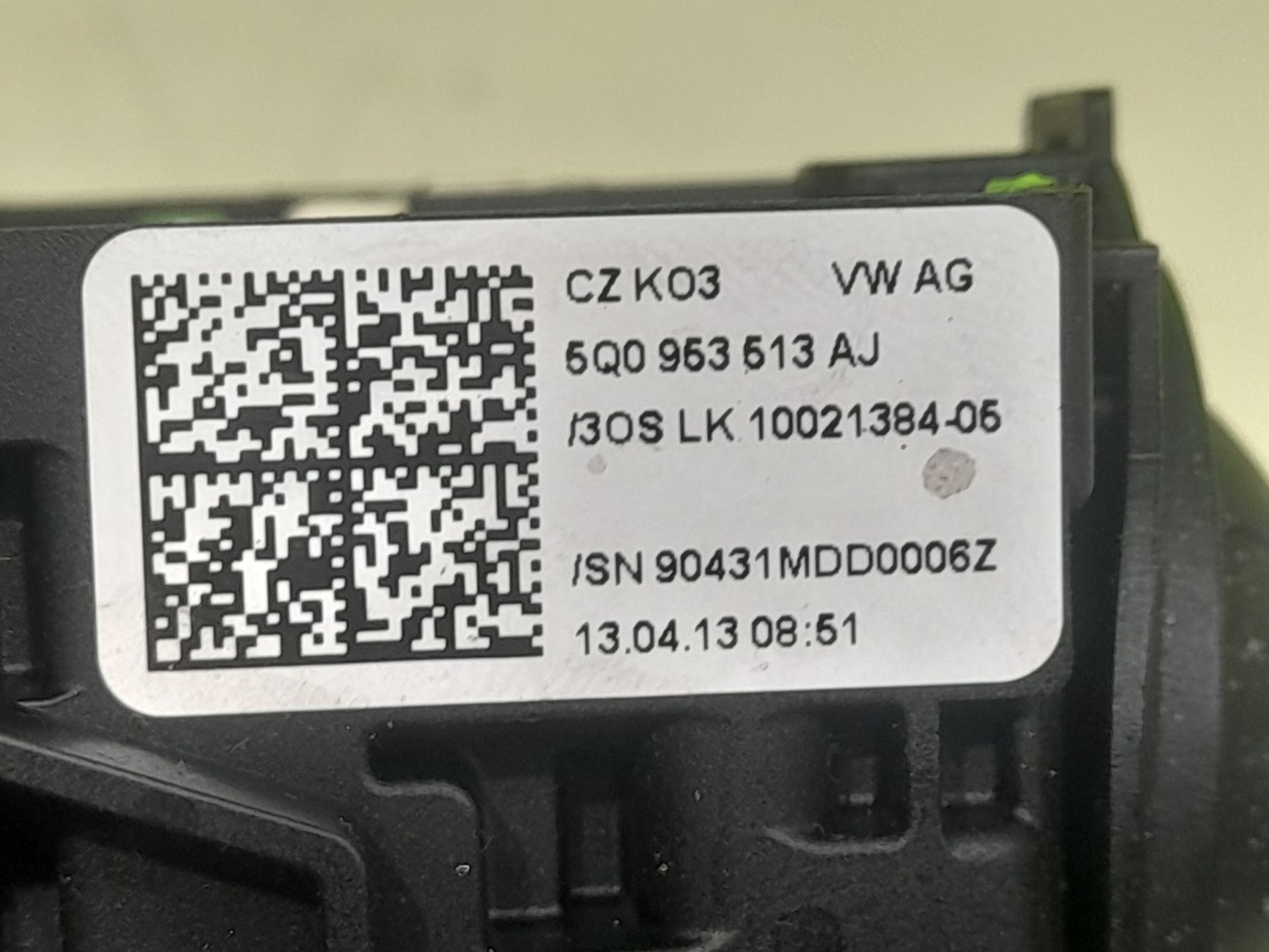 No identificado volkswagen golf vii (5g1be1) gti bluemotion