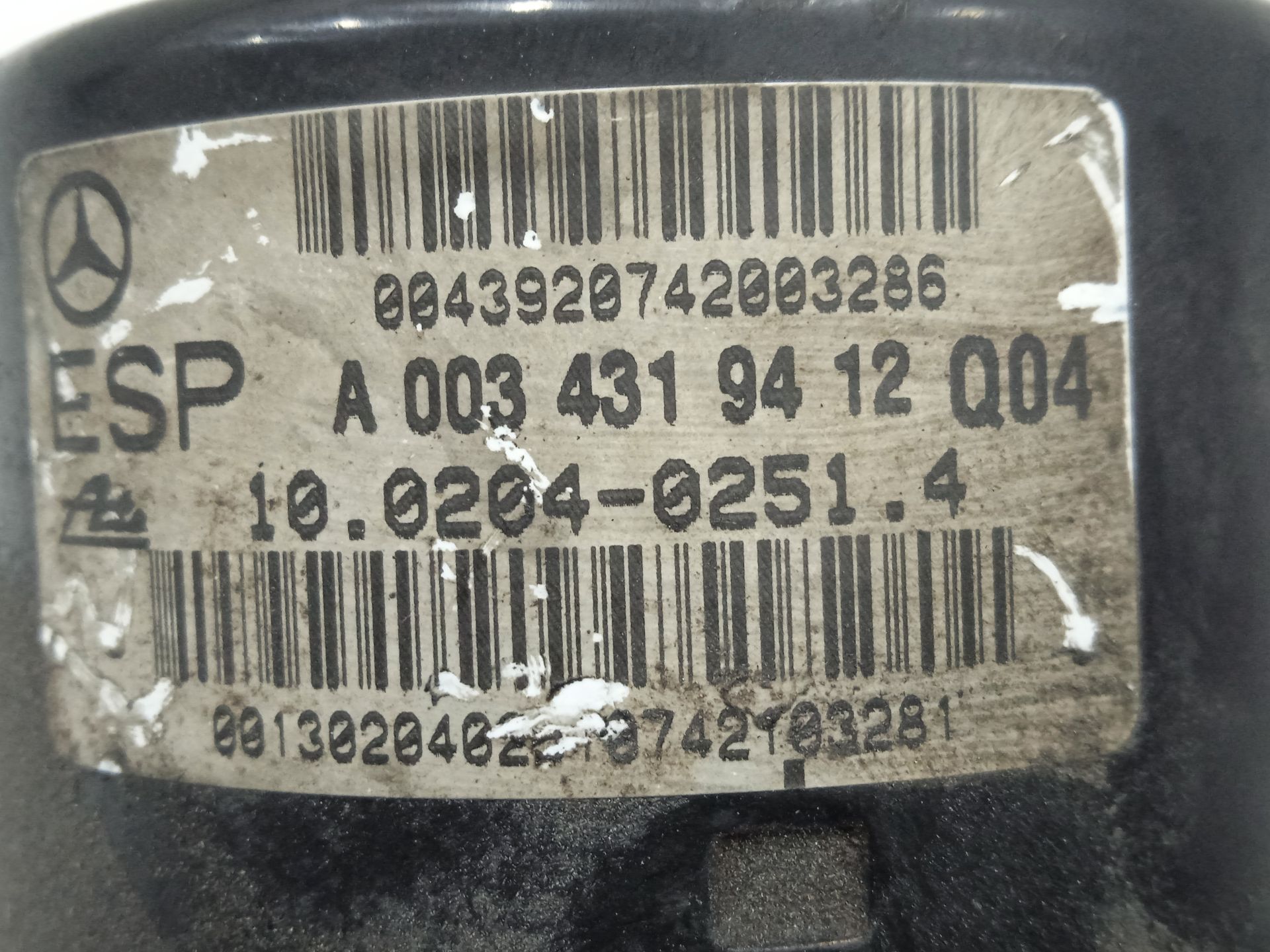 Abs mercedes-benz clase c (bm 203) familiar c 180 t (203.235)