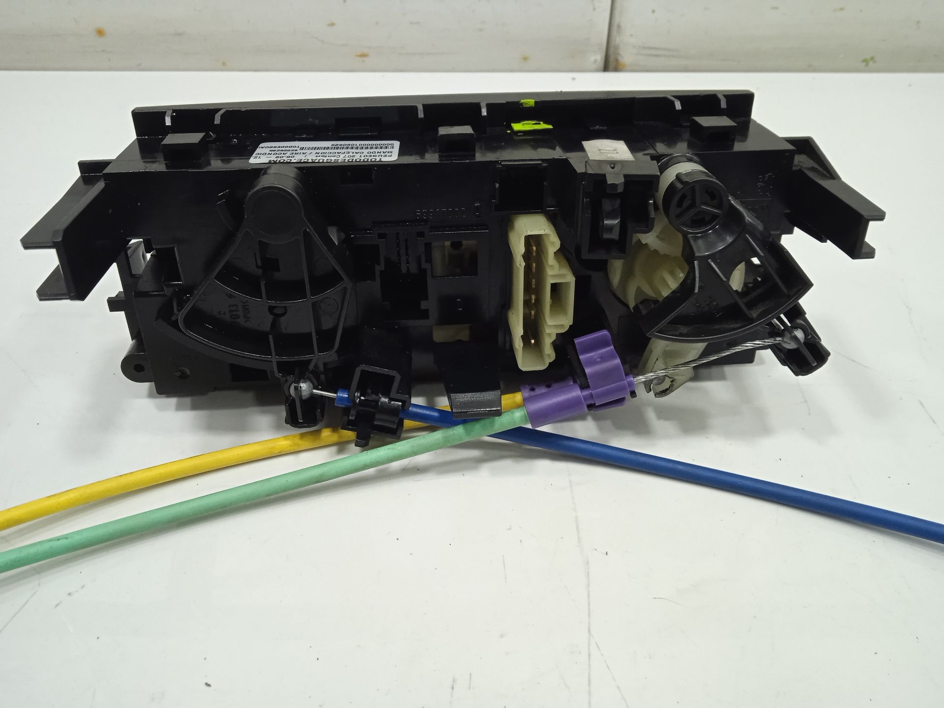 Mando calefaccion / aire acondicionado peugeot 207 confort